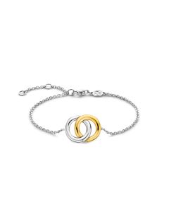 Bransoletka srebrna pozłacana TI SENTO 2790SY