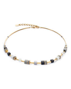 Naszyjnik Coeur de Lion GeoCUBE® Iconic Lite czarny 2800/10-1333