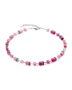 Naszyjnik Coeur de Lion GeoCUBE® Viva Magenta 2838/10-0422