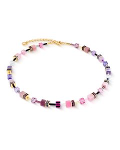 Naszyjnik Coeur de Lion GeoCUBE® Iconic Frozen Motion w kolorze złotym 2838/10-1927