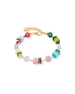 Bransoletka Coeur de Lion GeoCUBE® Iconic Spicy Sweetness w kolorze złotym 2838/30-1584