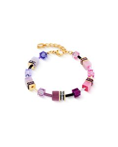 Bransoletka Coeur de Lion GeoCUBE® Iconic Frozen Motion w kolorze złotym 2838/30-1927