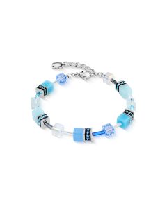 Bransoletka Coeur de Lion GeoCUBE® Iconic w kolorze srebrnym 2838/30-2007