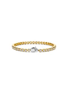 Bransoletka srebrna pozłacana TI SENTO 2842ZY