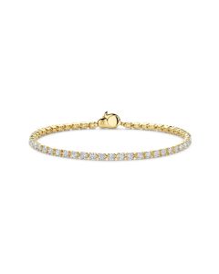 Bransoletka srebrna pozłacana TI SENTO 2951ZY