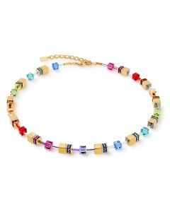Naszyjnik Coeur de Lion Multicolour Rainbow-Gold 3015/10-1535