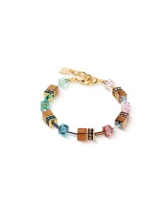 Bransoletka Coeur de Lion GeoCUBE® Iconic Metallic Art Nouveau 3015/30-1578