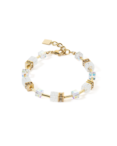 Bransoletka Coeur de Lion GeoCUBE® Iconic Nature złoto-biały 3018/30-1416