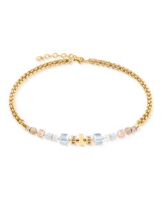 Naszyjnik Coeur de Lion Cube Nexus w kolorze złotym 3022/10-1038