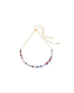 Naszyjnik Coeur de Lion GeoCUBE® Iconic Mystic Orchid 3030/10-0807