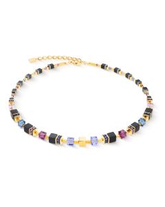 Naszyjnik Coeur de Lion GeoCUBE® Precious Classic Blue Moon 3043/10-1308