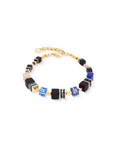 Bransoletka Coeur de Lion GeoCUBE® Precious Classic Midnight Blue 3043/30-1307
