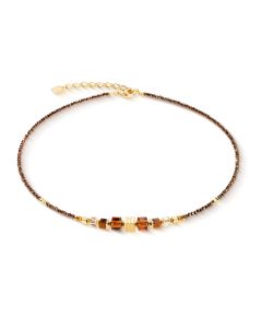 Naszyjnik Coeur de Lion Wave Cube Flow 3044/10-1116