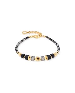 Bransoletka Coeur de Lion Wave Cube Flow 3044/30-1316