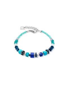 Bransoletka Coeur de Lion Wave Precious Flow w kolorze srebrnym 3046/30-0607