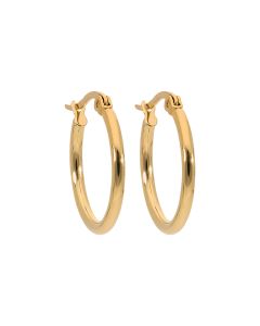 Kolczyki QUDO Valentano złote 20 mm 103000/23-1600