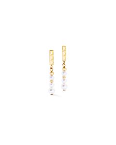 Kolczyki Coeur de Lion Princess Sunray w kolorze złotym 4200/21-1100