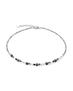 Naszyjnik Coeur de Lion Princess Shape Mix czarny 4239/10-1314