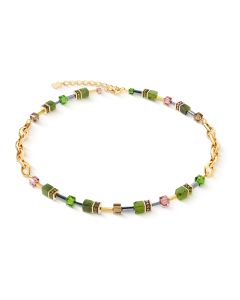 Naszyjnik Coeur de Lion GeoCUBE® Chunky Chain w złotym kolorze 4524/10-0516