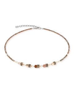 Naszyjnik Coeur de Lion Sparkling Princess Mocha Mousse 4567/10-1100