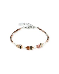 Bransoletka Coeur de Lion Sparkling Princess Mocha Mousse 4567/30-1100