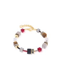 Bransoletka Coeur de Lion GeoCUBE® Iconic Precious Rustic Luxe 4905/30-1133