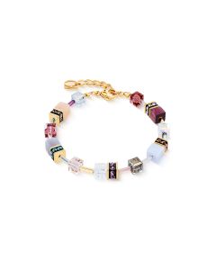 Bransoletka Coeur de Lion GeoCUBE® Iconic Precious Golden Blush w kolorze złotym 4905/30-1924