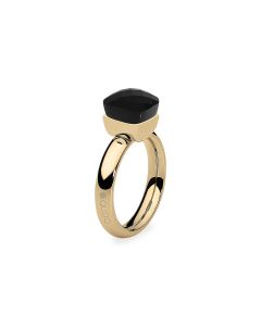 Pierścionek QUDO Firenze Jet 107001/40-5301_54