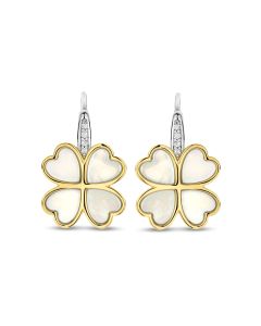 Kolczyki srebrne pozłacane TI SENTO 78005MW