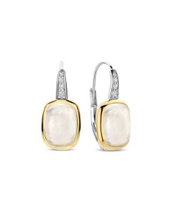 Kolczyki srebrne pozłacane TI SENTO 78041MW