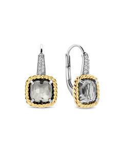 Kolczyki srebrne pozłacane TI SENTO 78042GG