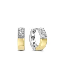 Kolczyki srebrne pozłacane TI SENTO 78050ZY