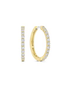 Kolczyki srebrne pozłacane TI SENTO 78077ZY