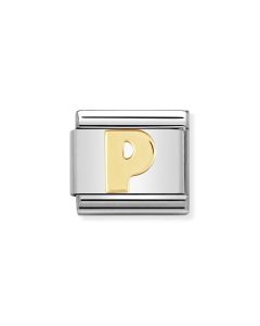 Nomination Composable Gold 18K litera P 030101/16