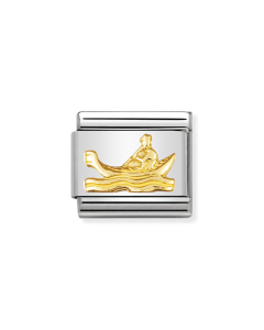 Nomination Composable Gold 18K Wenecja gondola 030122/05