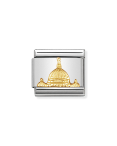 Nomination Composable Gold 18K Rzym Kopuła Św. Piotra 030123/18