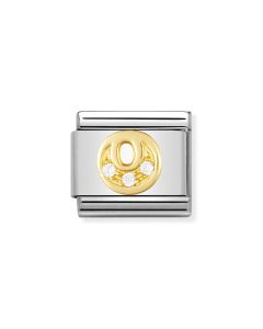 Nomination Composable Gold 18K litera O 030301/15