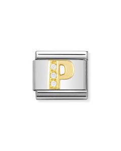 Nomination Composable Gold 18K litera P 030301/16