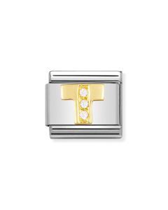 Nomination Composable Gold 18K litera T 030301/20