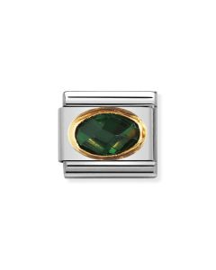 Composable Gold Zielona cyrkonia 030601/027