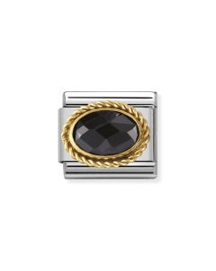 Composable Gold Czarna cyrkonia 030602/011