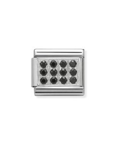 Composable Silver Czarne pave 330307/10