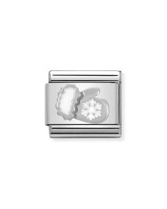Nomination Composable Silver Rękawiczka ze śnieżynką 330204/03