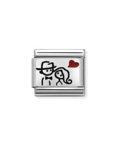 Composable Silver para zakochanych 330208/10