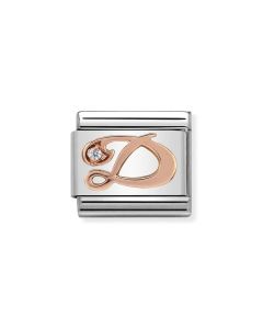 Composable Rose Gold litera D 430310/04