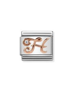 Composable Rose Gold litera H 430310/08