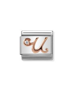 Composable Rose Gold litera U 430310/21