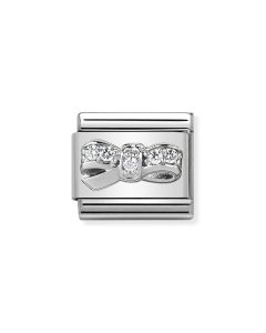 Composable Silver Kokardka 330304/20