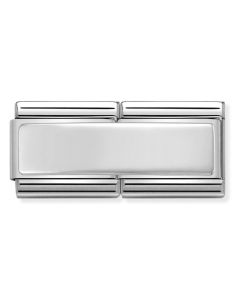 Composable Double Silver płytka do grawerowania 330710/01