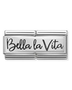 Composable Double Silver płytka Życie jest piękne 330710/06